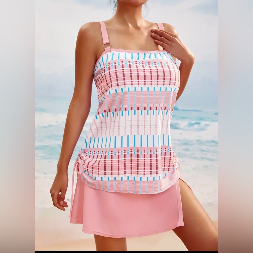 🥳HP, 6/24🥳Plus 2-Piece Ladies Swimsuit, NIB